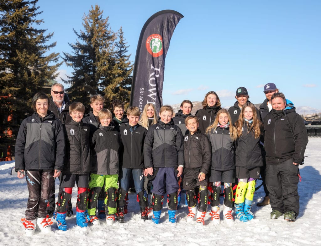 Alpine team at Rowmark Academy in Rowland Hall.