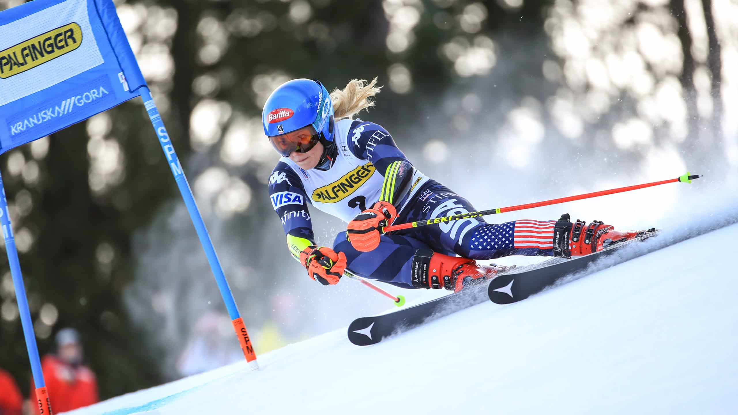 Canadian Grenier win Kranjska Gora GS: Shiffrin tie 6th
