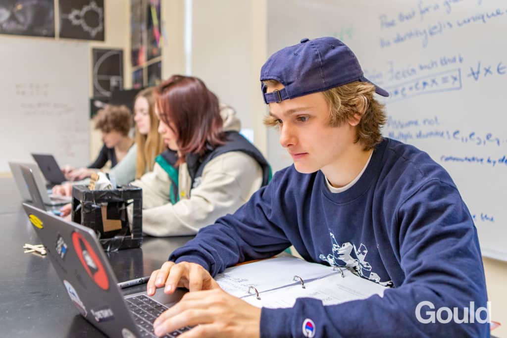 Gould Academy is a traditional college preparatory school.