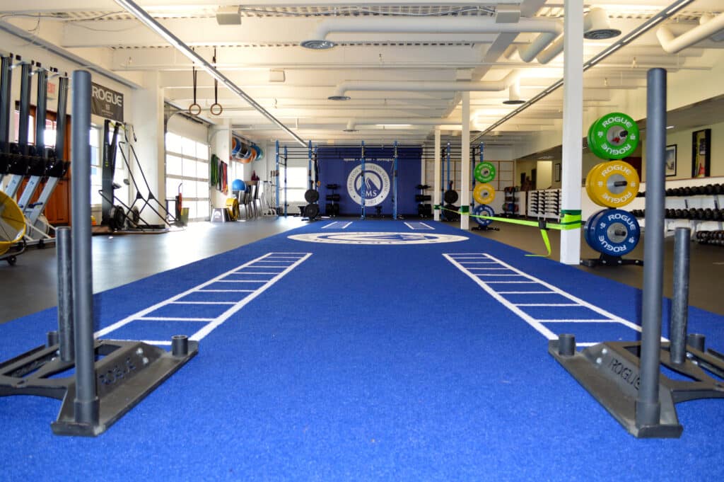 Stratton Mountain School's Alpine Program and training facilities.