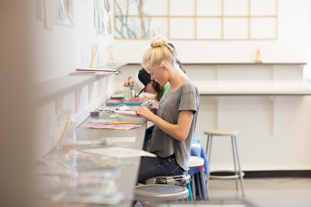 The Sun Valley Community School and the Sun Valley Ski Academy combine together to balance education and athletics.