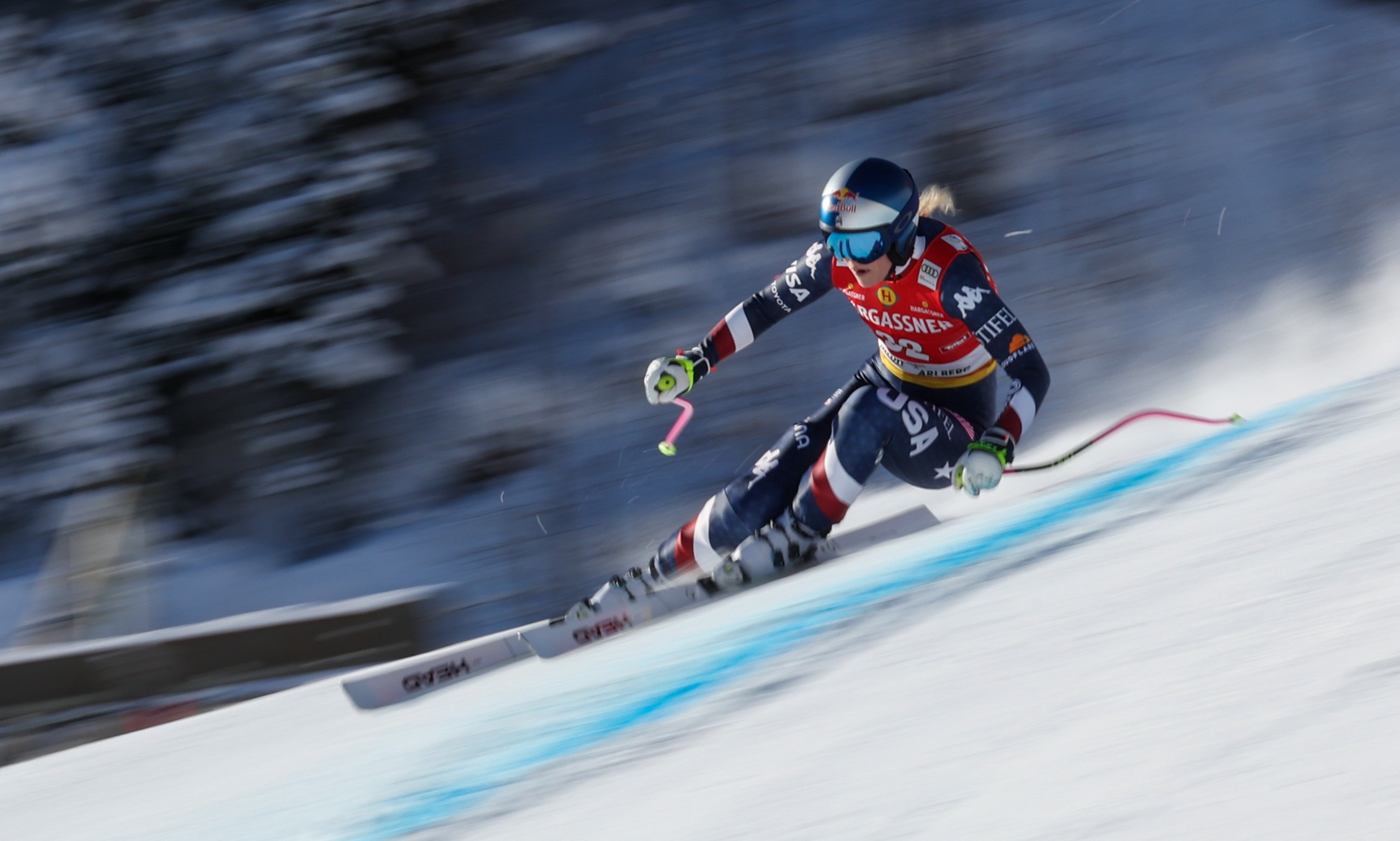 Lindsey Vonn Shines in Comeback, Brignone Wins St. Anton Downhill as Blanc  Stuns