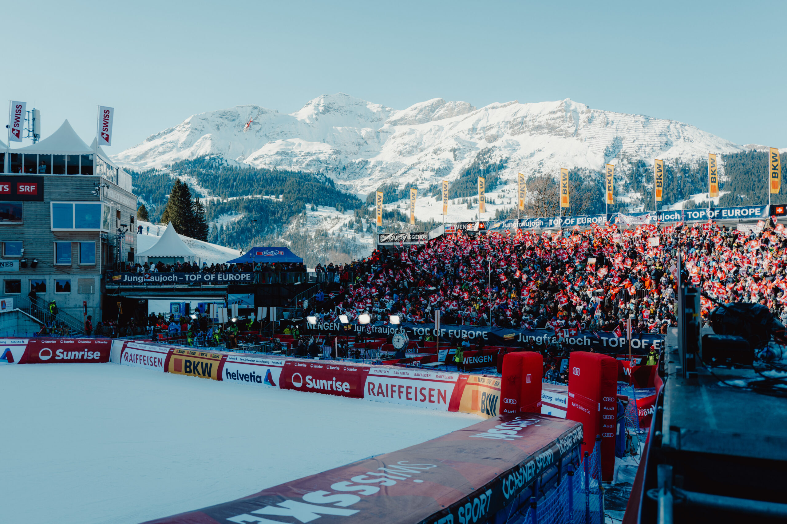 23-Year-Old Franjo Von Allmen Claims First Win at Wengen Super-G