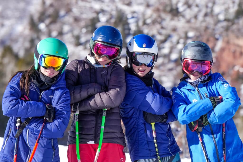 Winter Park Competition Center athletes. 