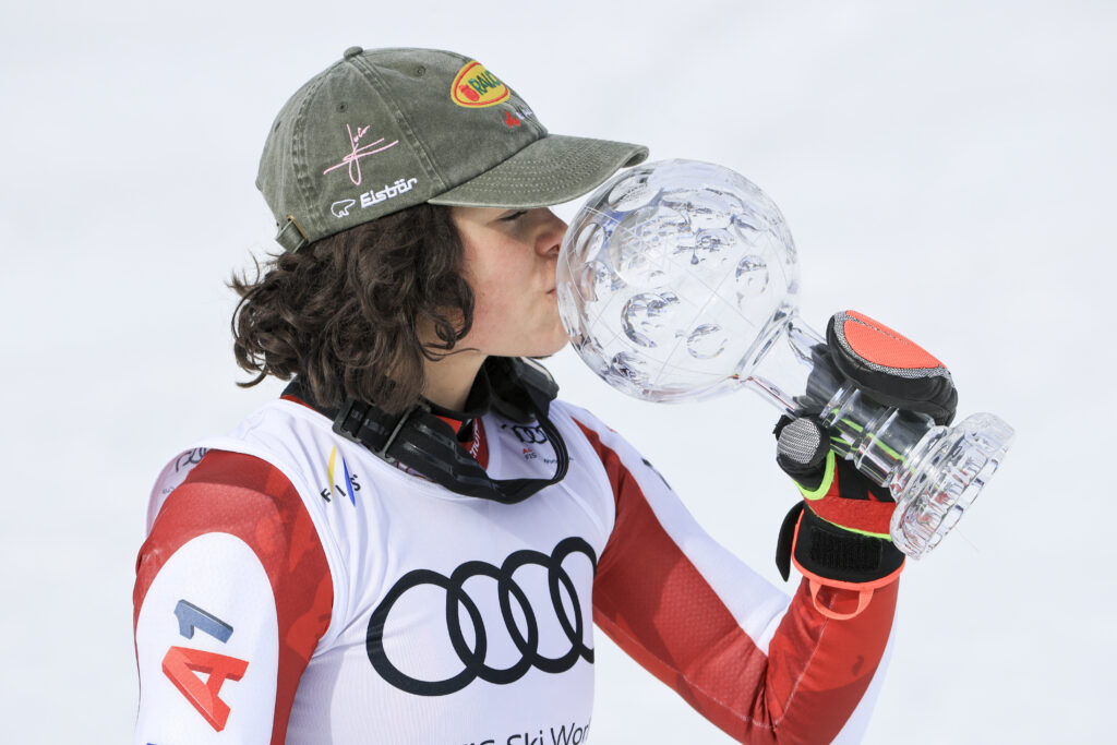 Grenier Closes in Style as Shiffrin Claims Overall Globe at World Cup Finals