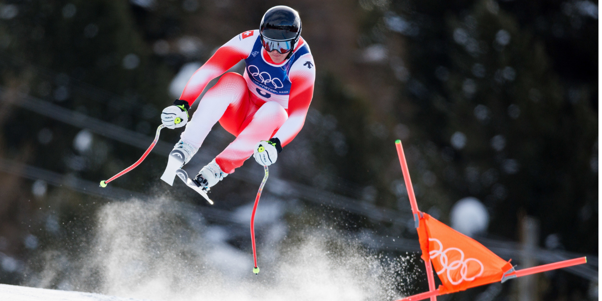 Franjo von Allmen Reflects on Three Olympic Golds, Record-Tying Season and Risk-Taking