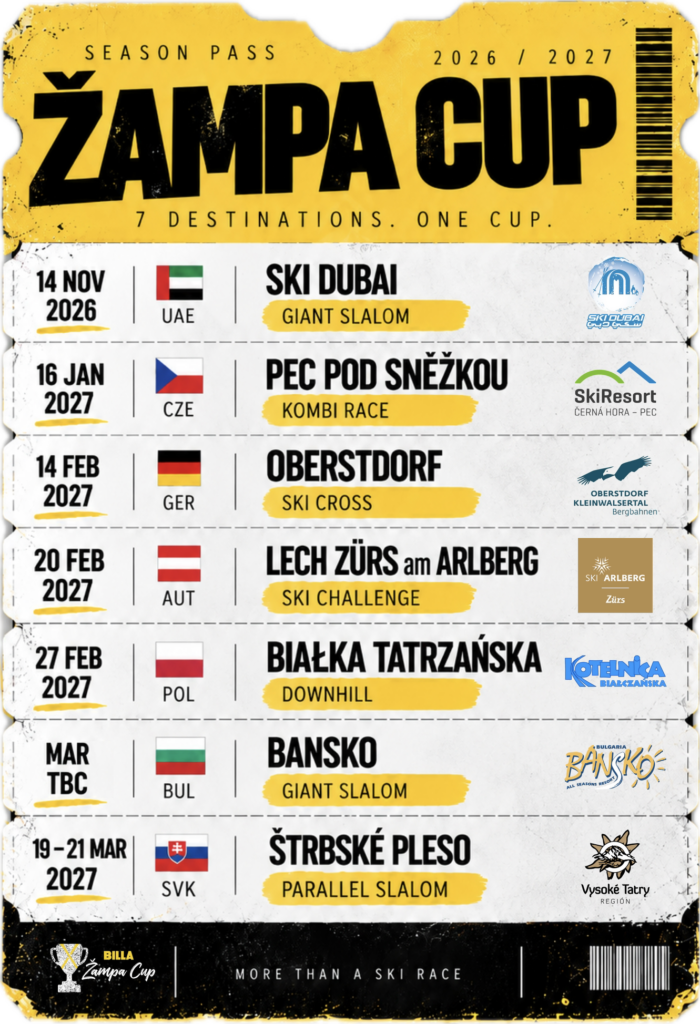 Žampa Cup Expands to Seven Countries With First Ski Dubai Race