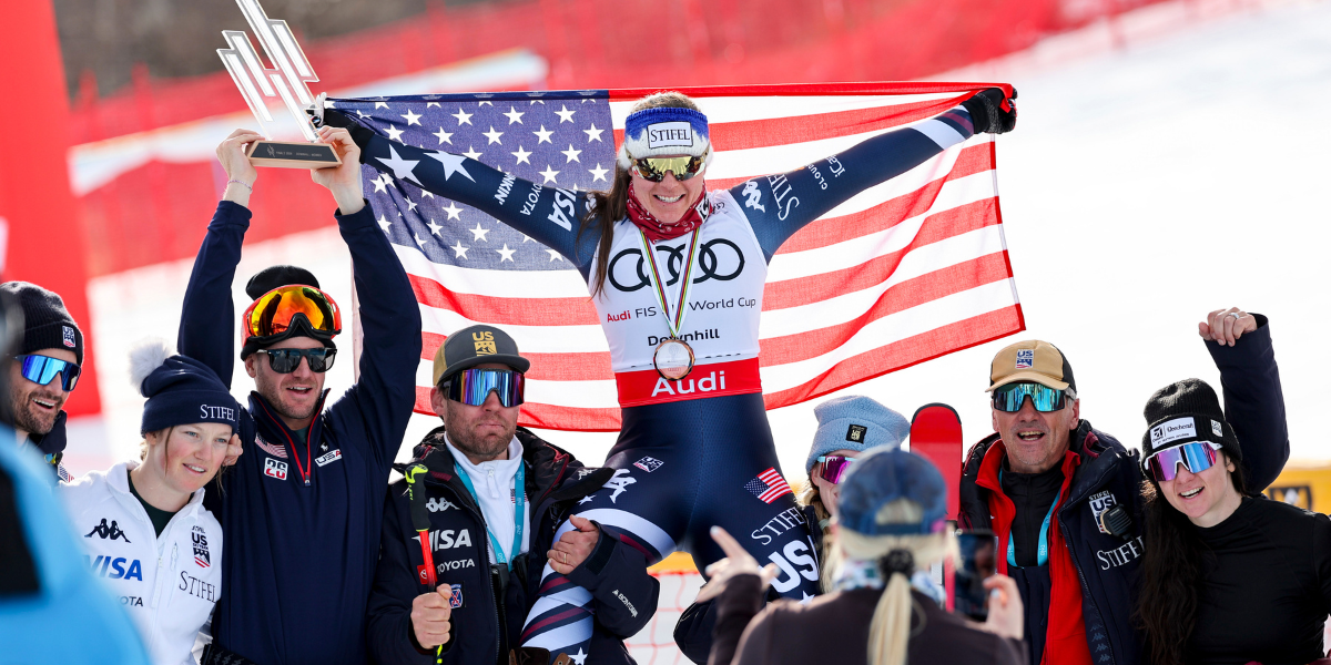 Breezy Johnson Questions Fairness of FIS Ski Weight Rule