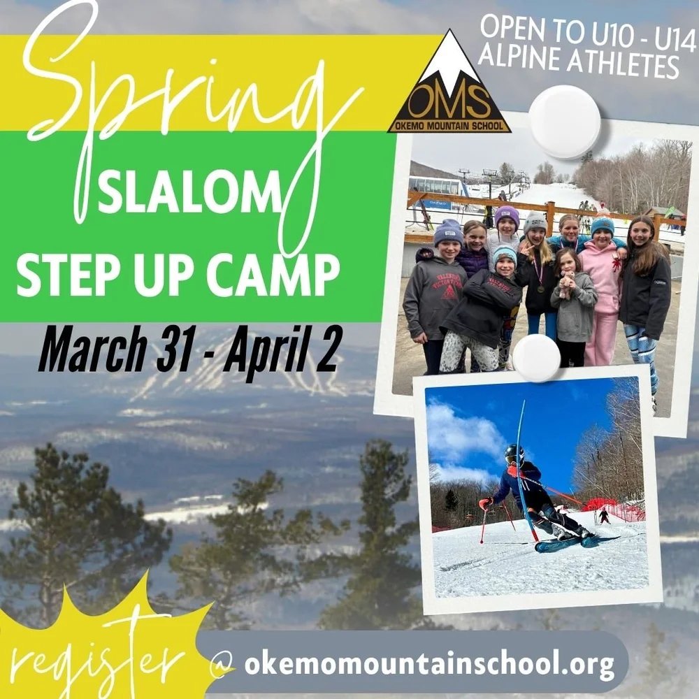 Okemo Mountain School Spring Slalom Step Up Camp